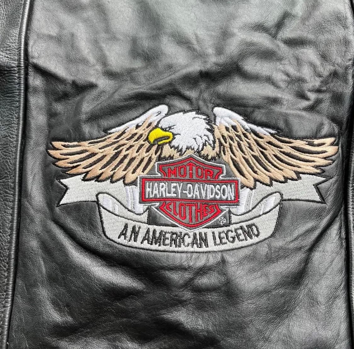 할리데이비슨 빈티지 레더 베스트 (실측확인) 상품이미지4