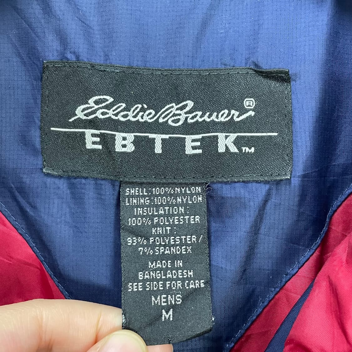 [M]에디바우어 EBTEK 나일론 경량 패딩 점퍼 상품이미지7