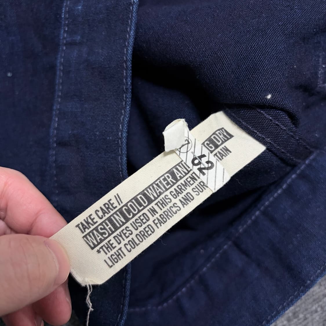 로그 테리토리 워크 데님 베스트 상품이미지5