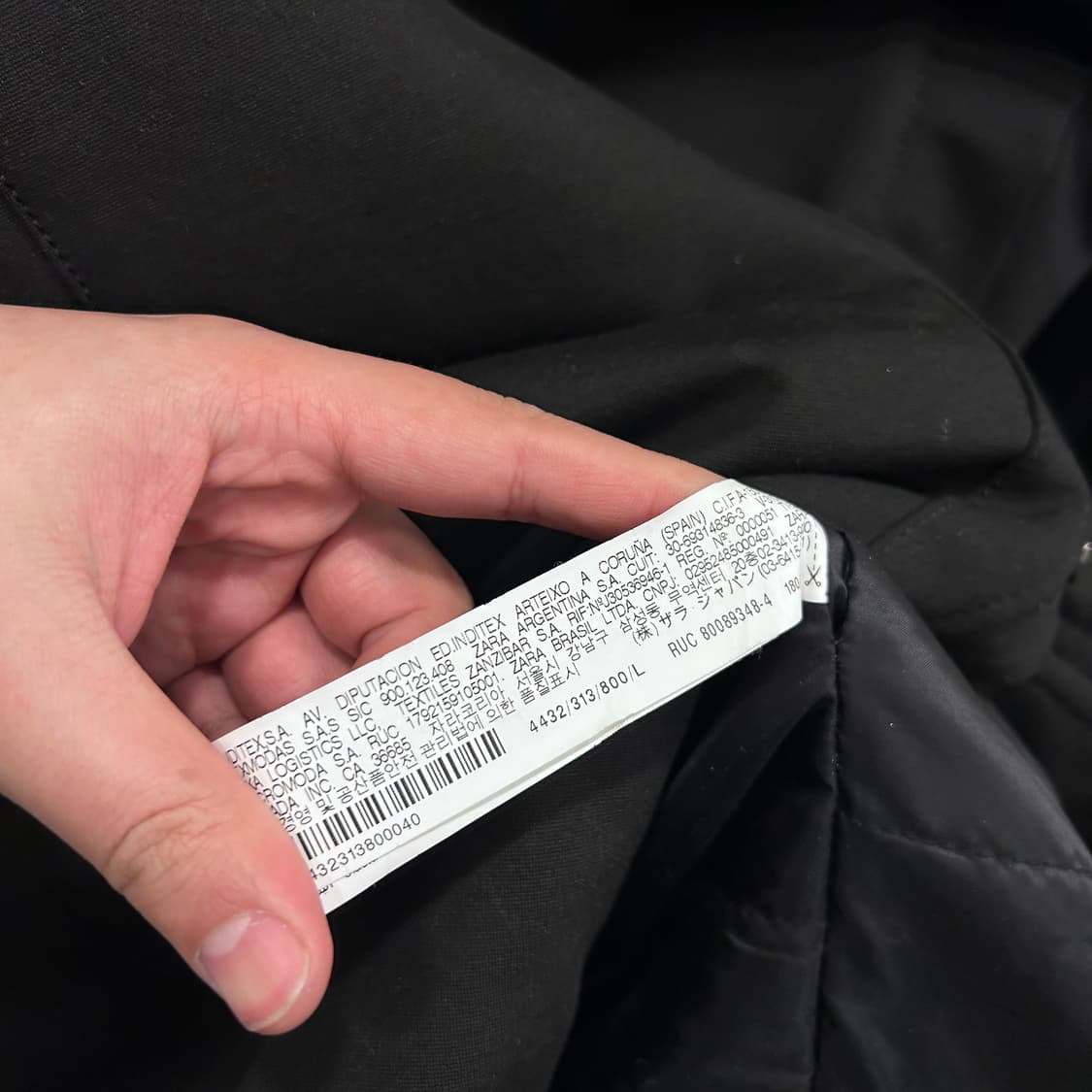 자라 맨즈 스트레치 코튼 후드 케주얼 롱코트 상품이미지3