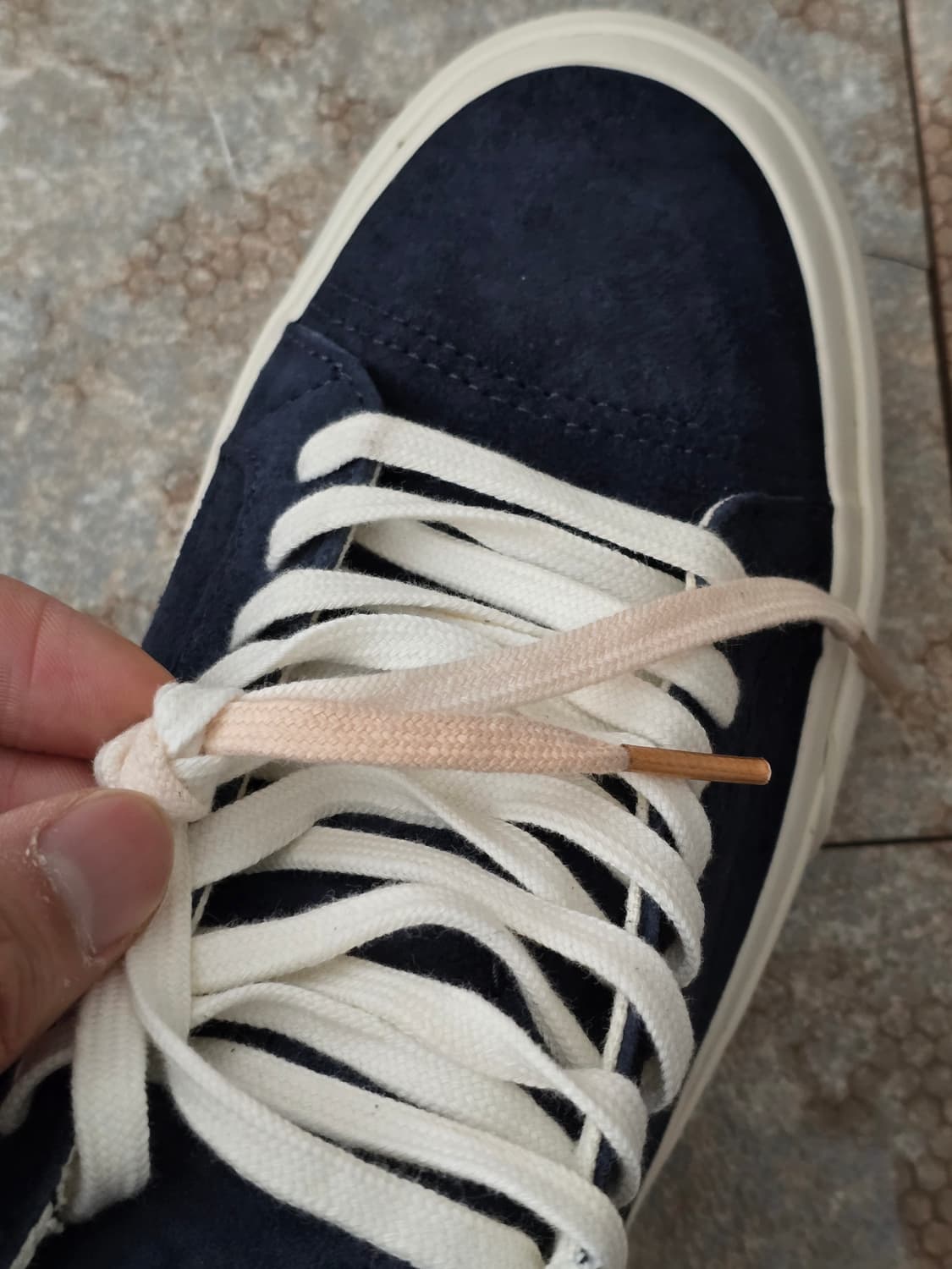 (255)반스 코트 미드 디럭스 네이비  상품이미지9