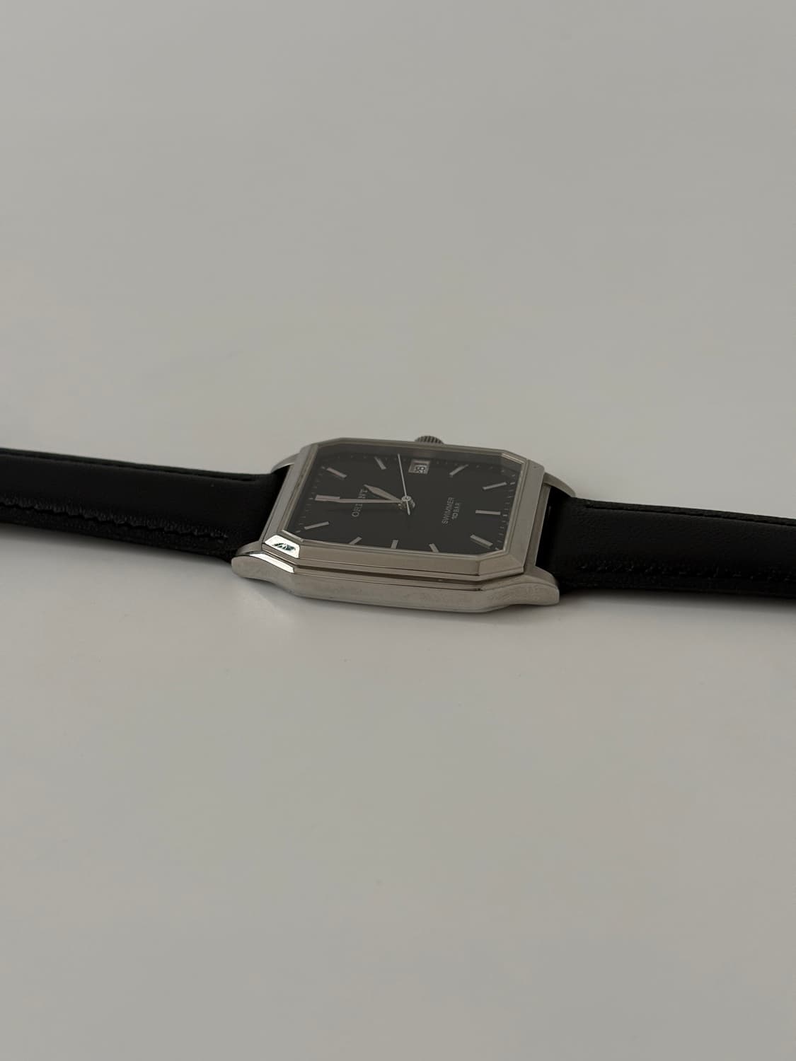 1990s Swimmer Black Dial Square Quartz 상품이미지6
