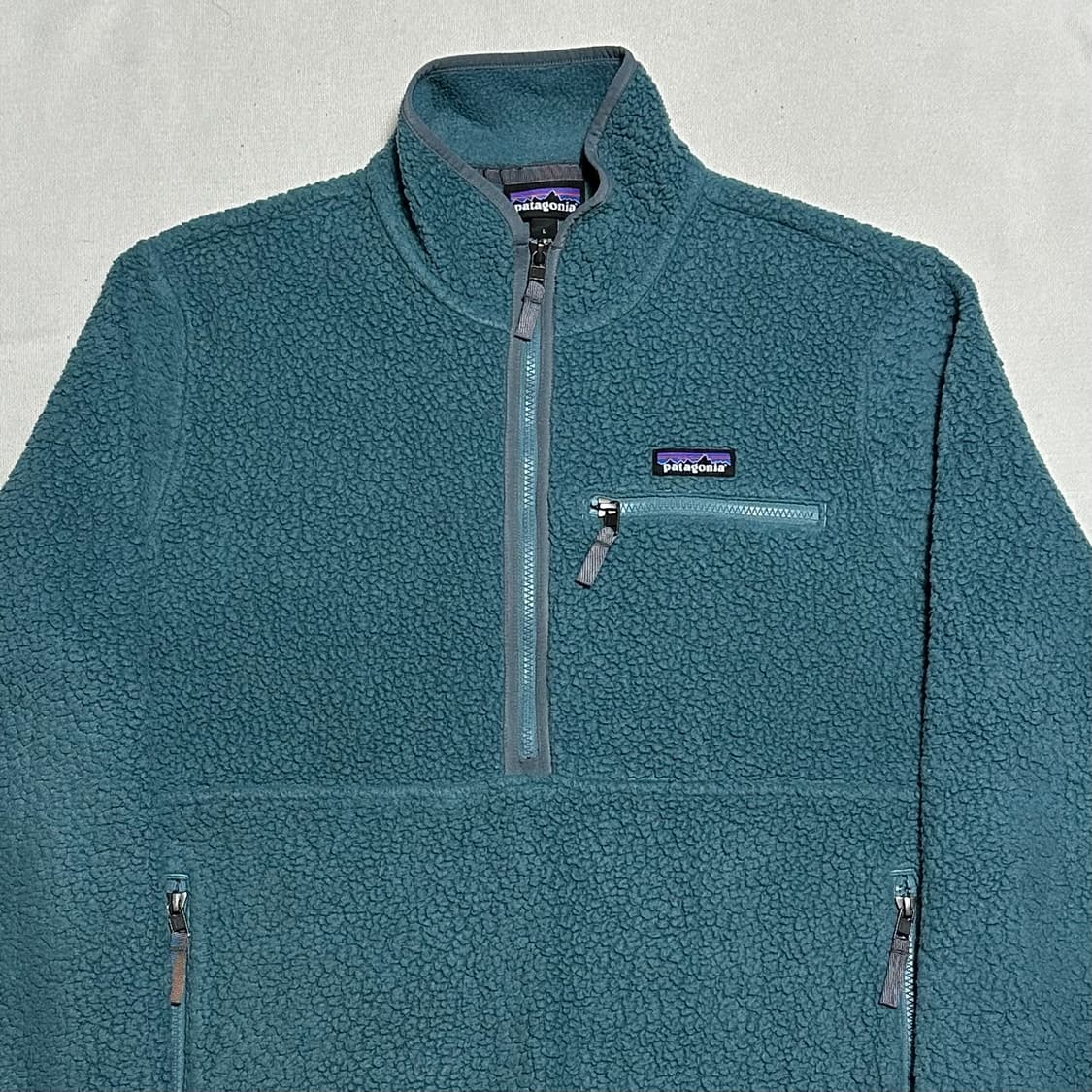 L 파타고니아 레트로 파일 반집업 플리스 상품이미지1