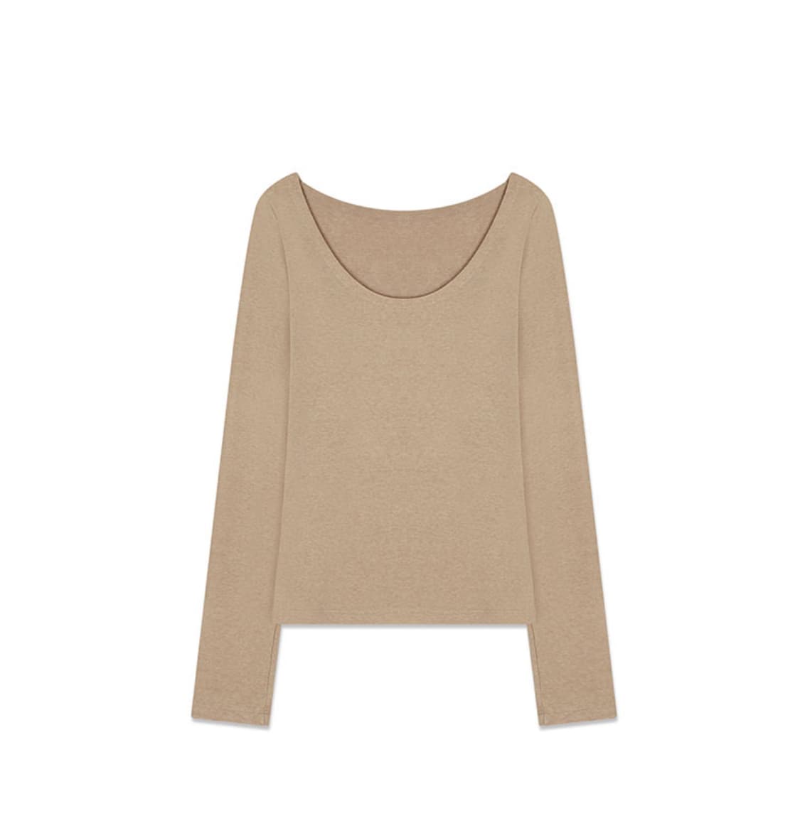 리포스 wool back scoop neck t-shirts 상품이미지5