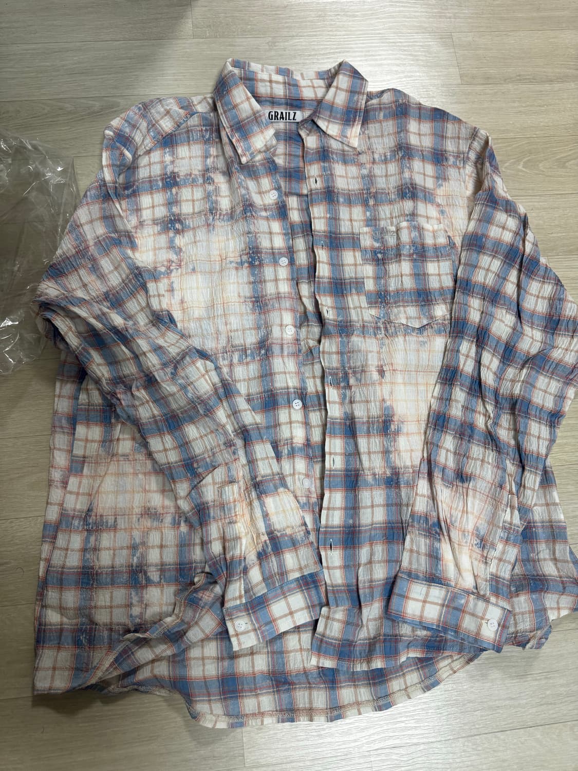 [OS] 그레일즈 블리치드 셔츠 상품이미지1