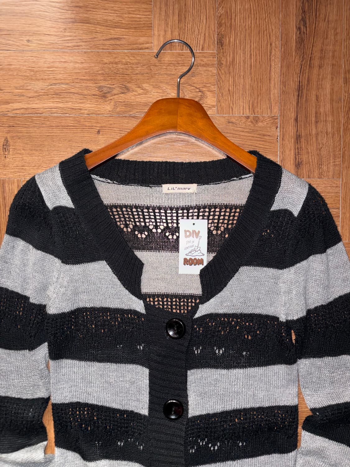 빈티지 스트라이프 가디건 상품이미지6