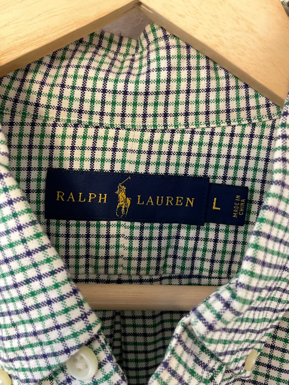 폴로 체크 셔츠  상품이미지5