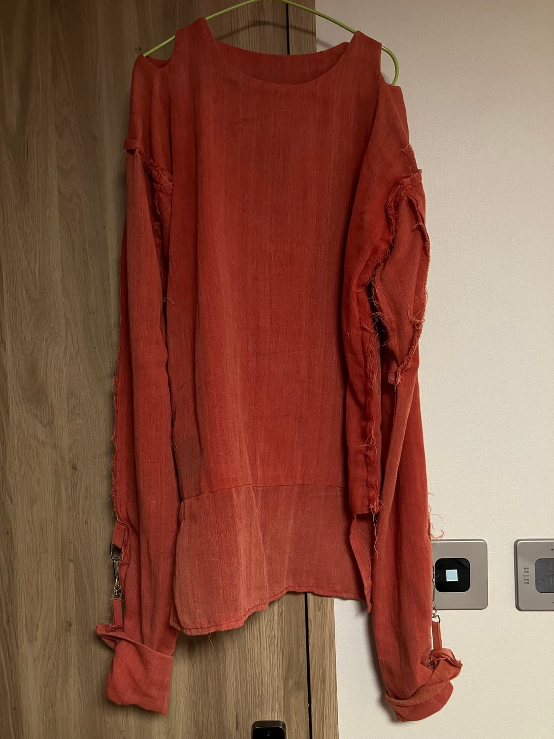 Jimsinn 히데 그런지 면 니트 상품이미지2