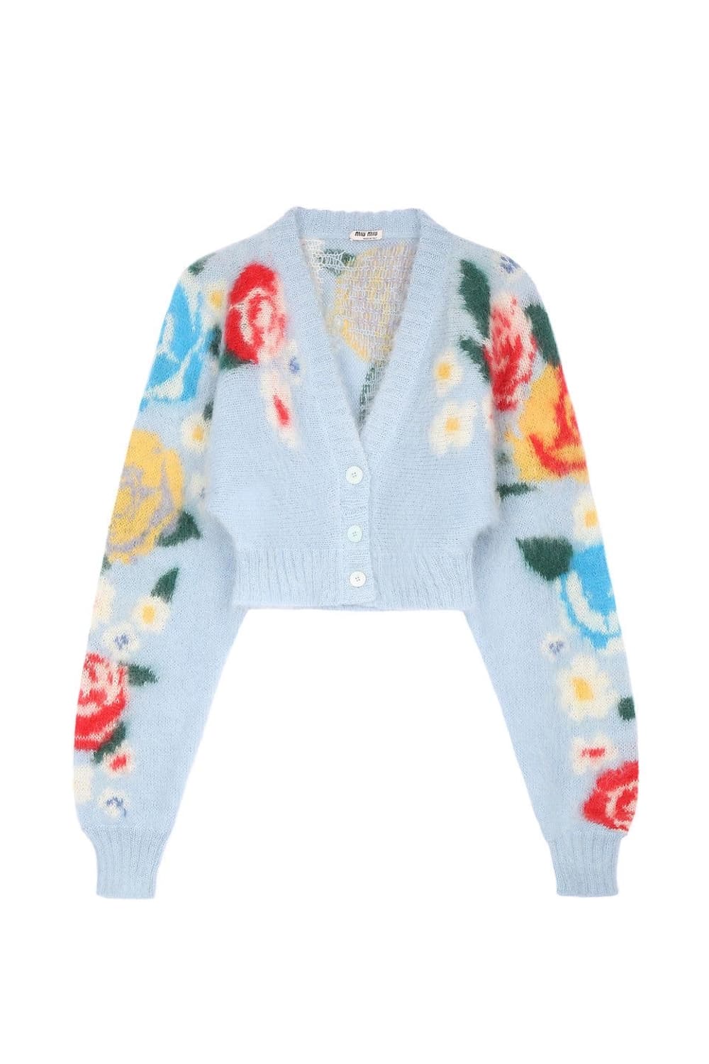 미우미우 (MIUMIU) 모헤어 카디건 상품이미지1