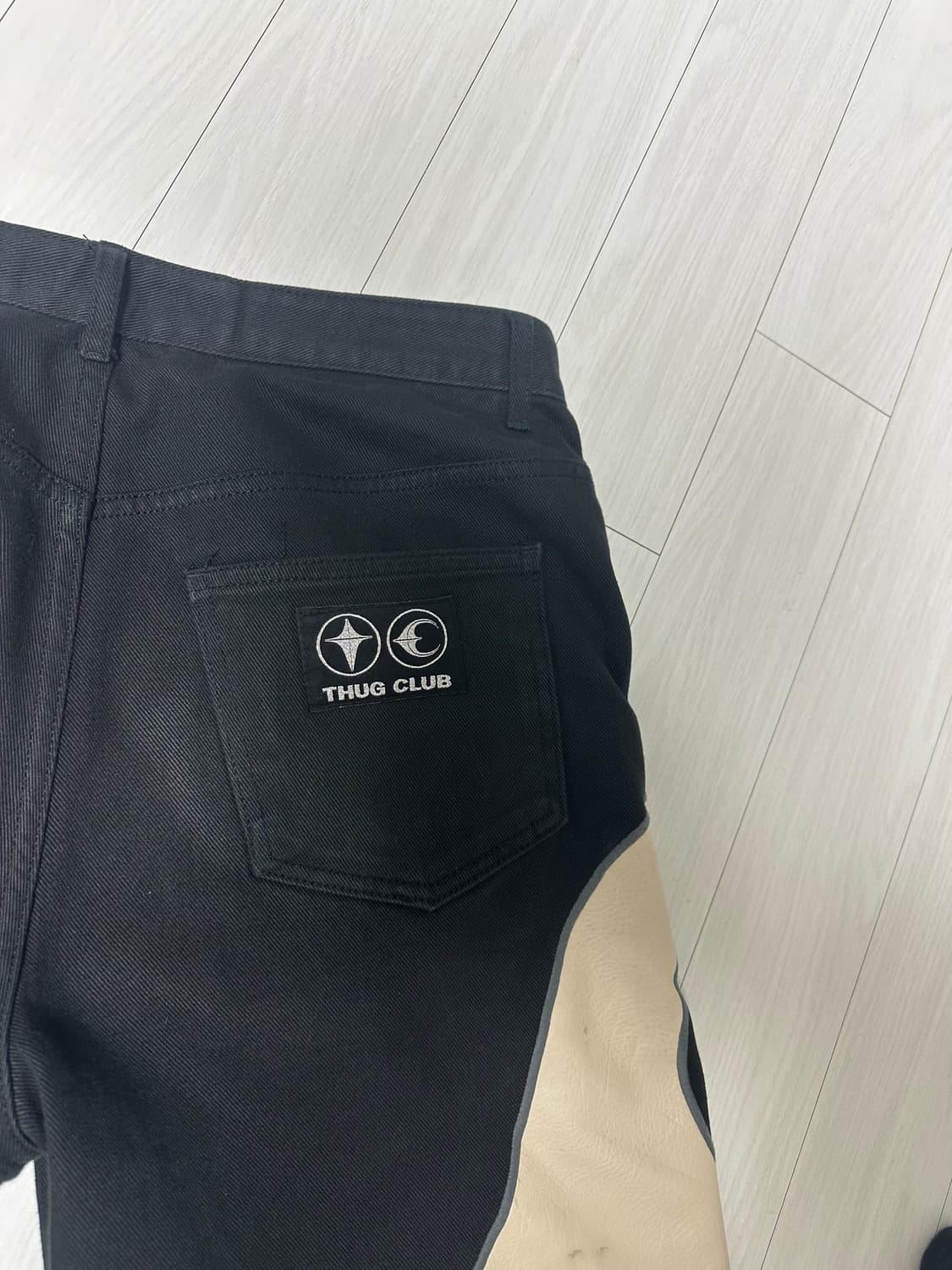 떠그클럽 TC 레더 팬츠 블랙 2 사이즈 상품이미지6