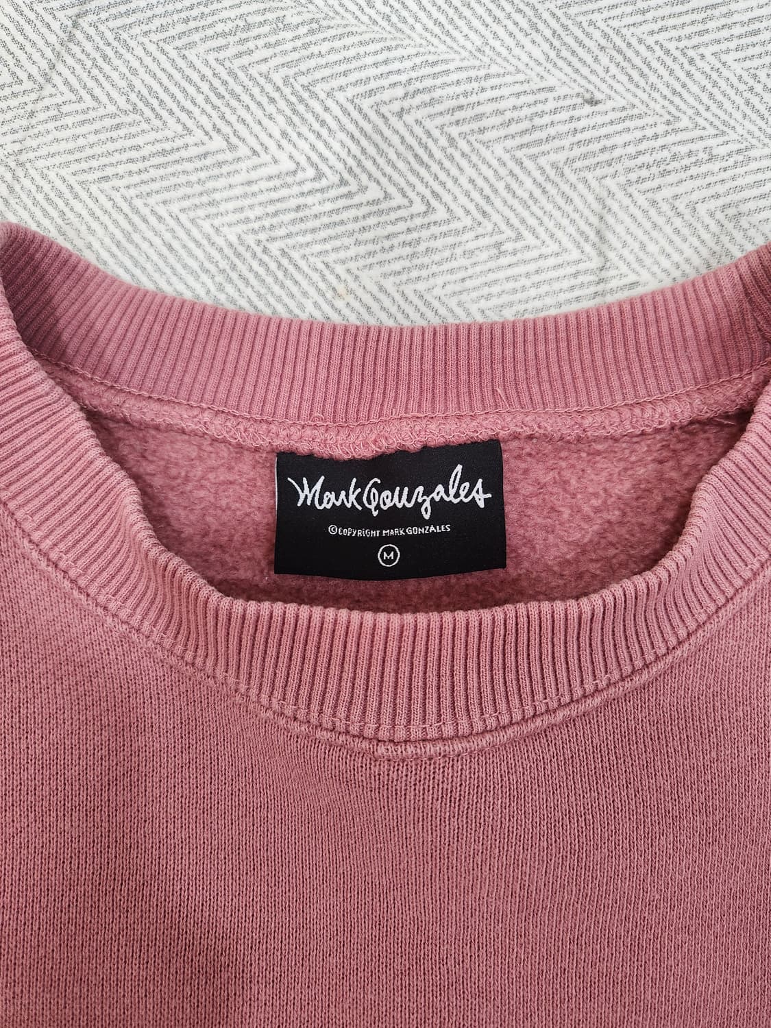 마크곤잘레스 X 참스 콜라보 레인보우 크루넥 95~100사이즈 오버핏 상품이미지6