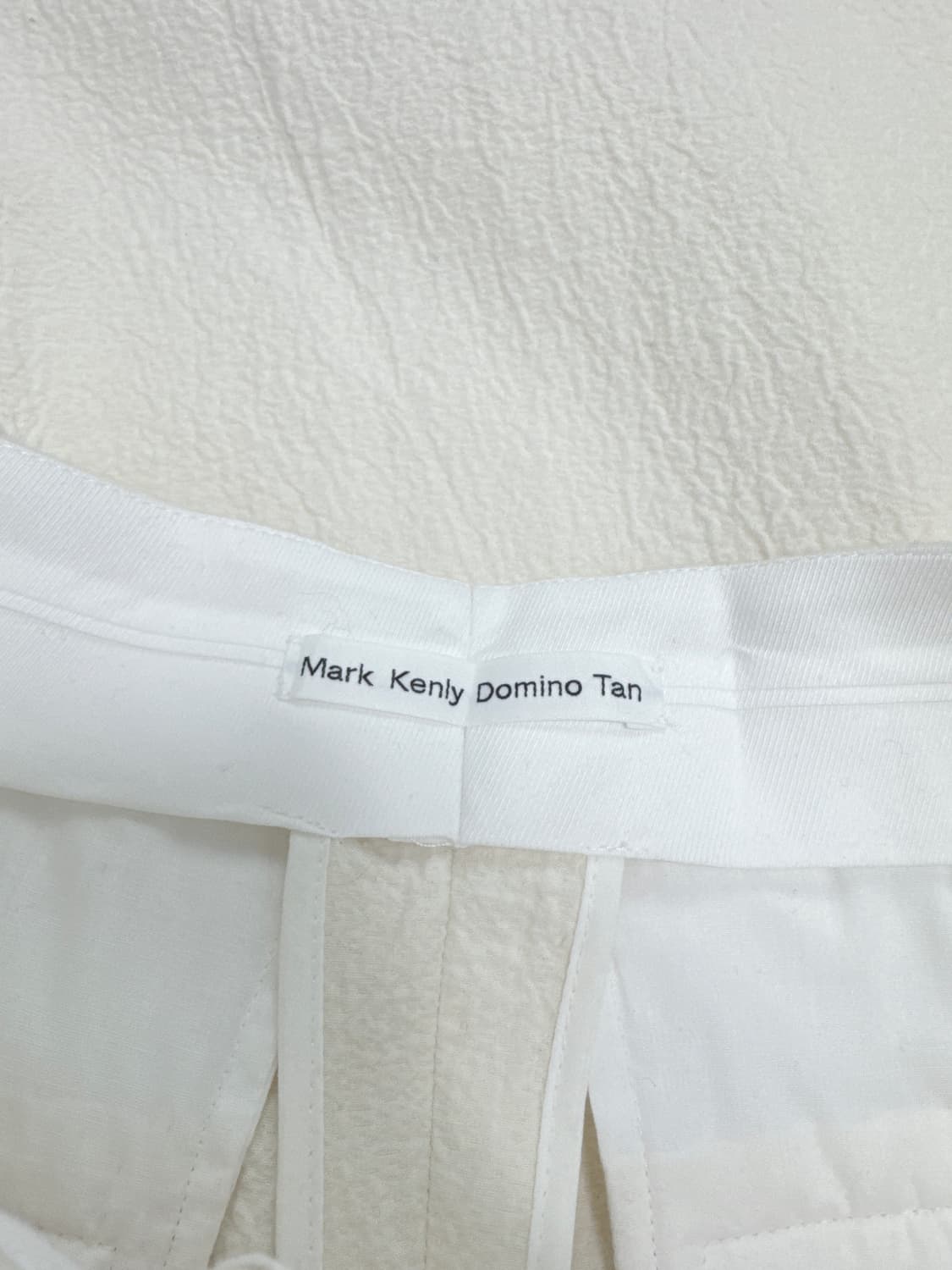 MKDT 스튜디오/  마크 켄리 도미노 탠 스튜디오 핀턱 코튼 팬츠  상품이미지5