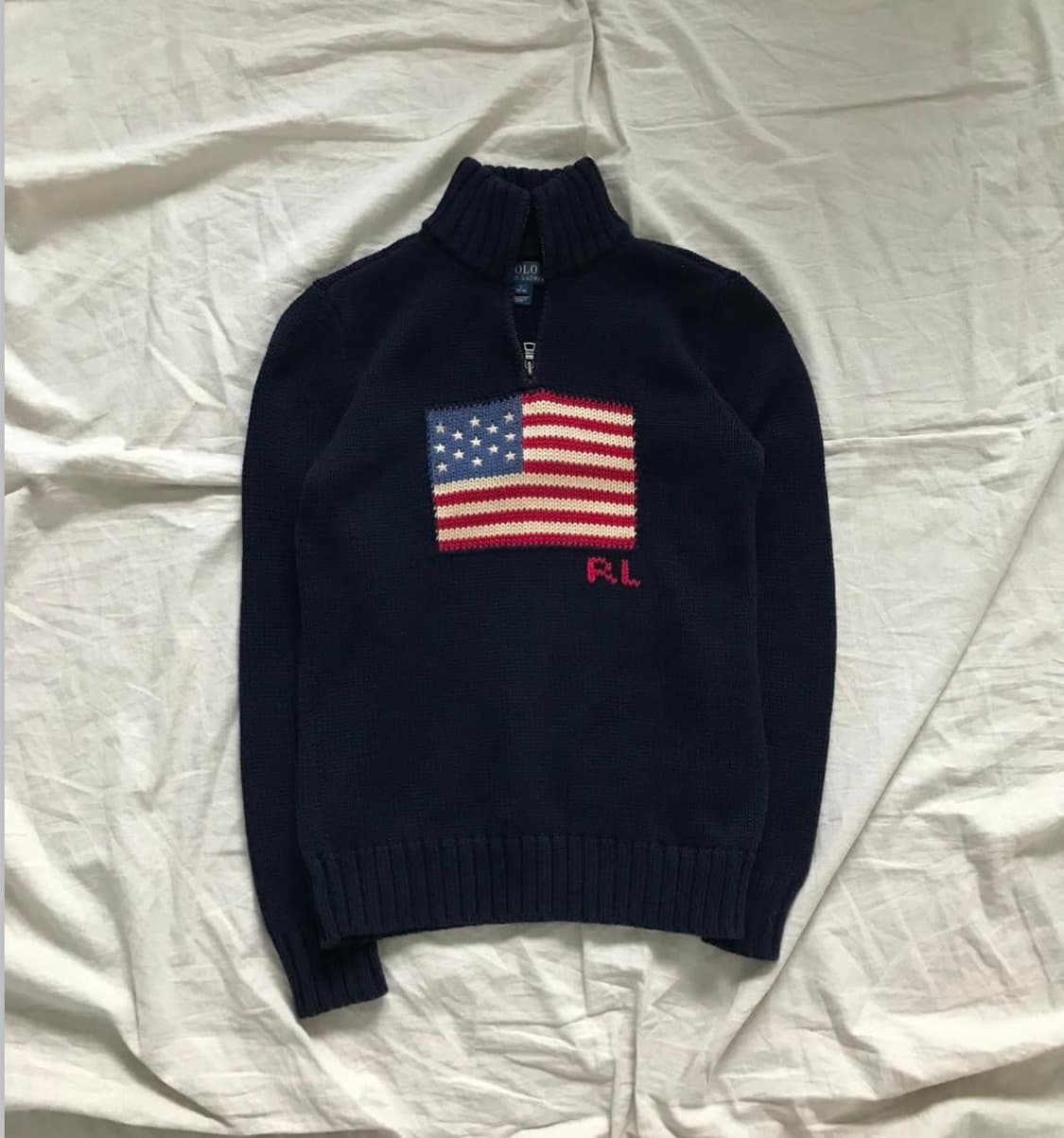 폴로 성조기 니트 상품이미지1