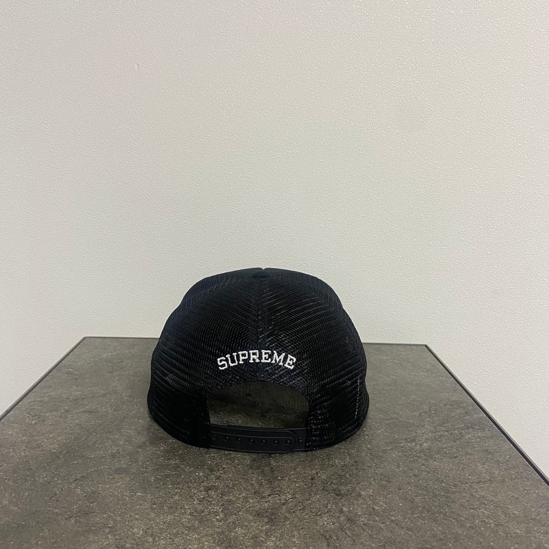 (OS) 슈프림 바운티 헌터 메쉬 백 5패널 캡 모자 블랙 23FW 상품이미지4