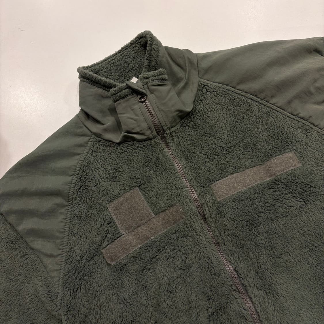 [L] 미군 GEN III 카키색 플리스 자켓 집업 점퍼 B760 상품이미지3