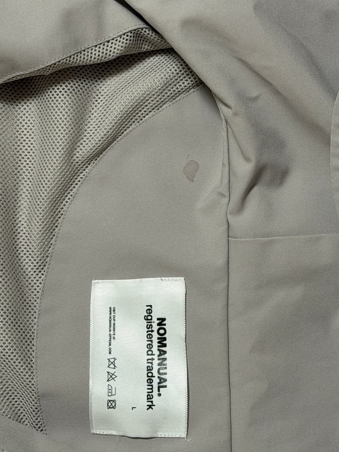 노메뉴얼 바람막이 상품이미지4