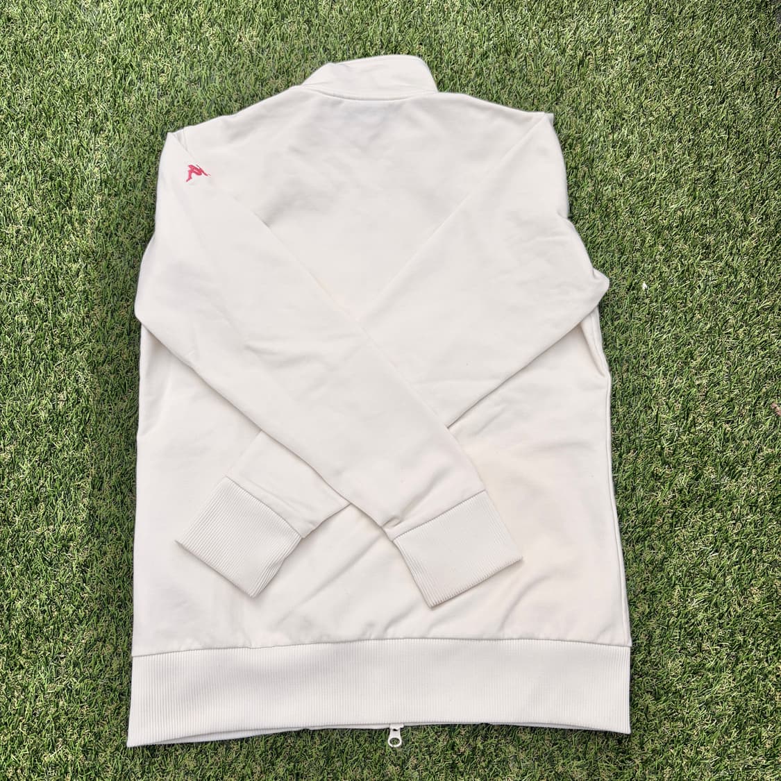 일본판)카파 이탈리아 자수로고 화이트 트랙탑 투웨이 져지(L) 상품이미지2