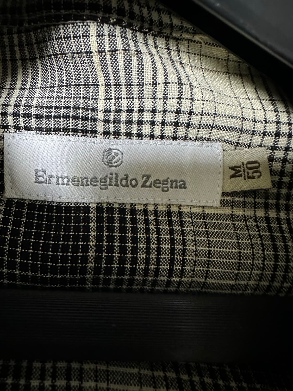 에르메네질도 제냐 체크 셔츠 남방 상품이미지3