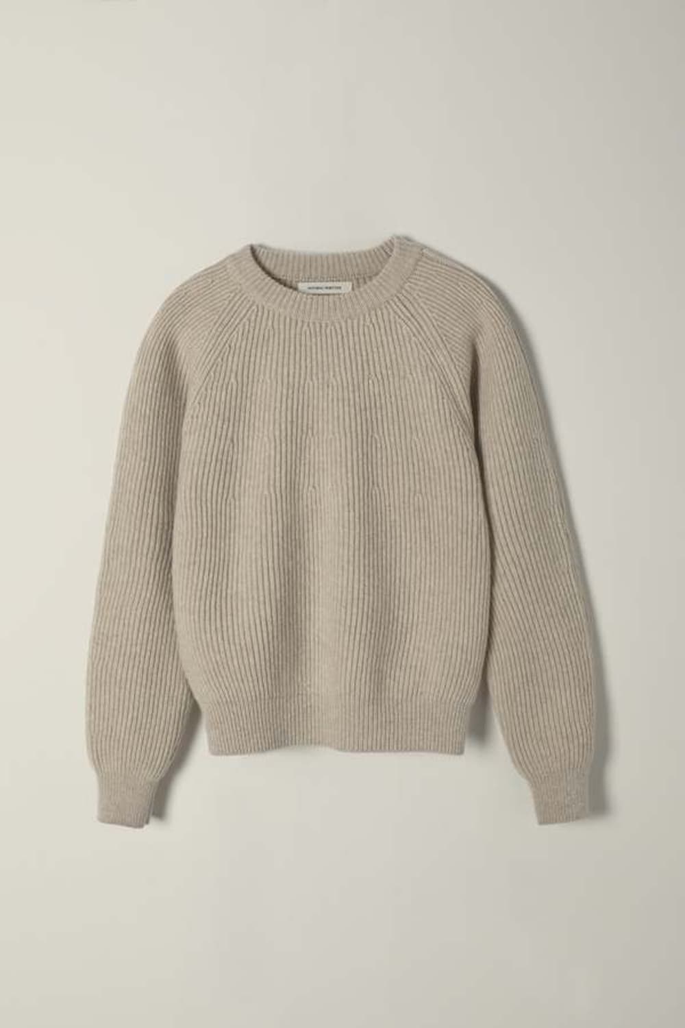 Nothing Written 볼륨 립 메리노 울 니트 상품이미지1