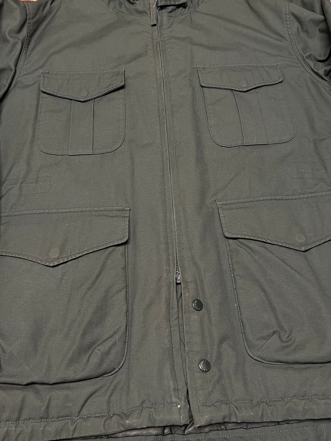 [XL] 유니클로 x 엔지니어드 가먼츠 야상 파카 올리브 그린 상품이미지3