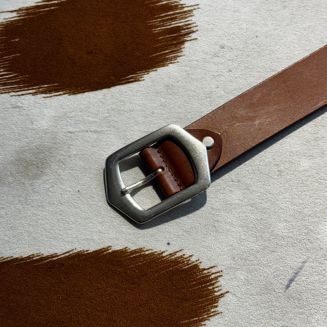 에르메질도 제냐 소가죽 벨트 (OS) 카우레더 상품이미지2