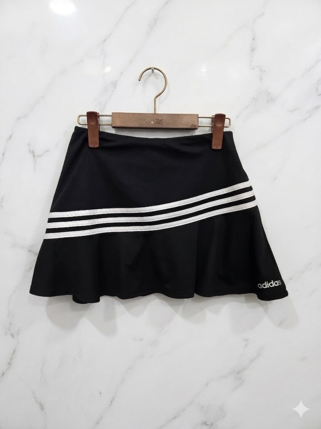 105,XL )) adidas 아디다스 A치마! 허리 전체 고무줄~ 상품이미지1