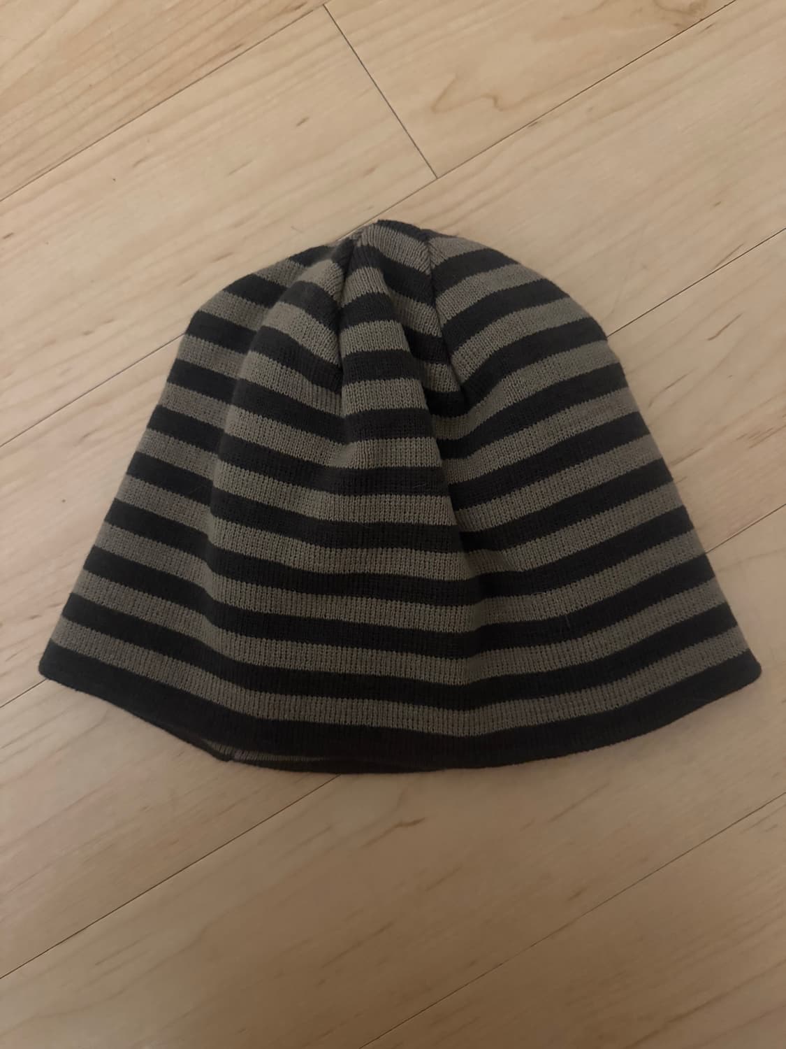 코이세이오 STRIPE BEANIE MUD KHAKI 상품이미지2