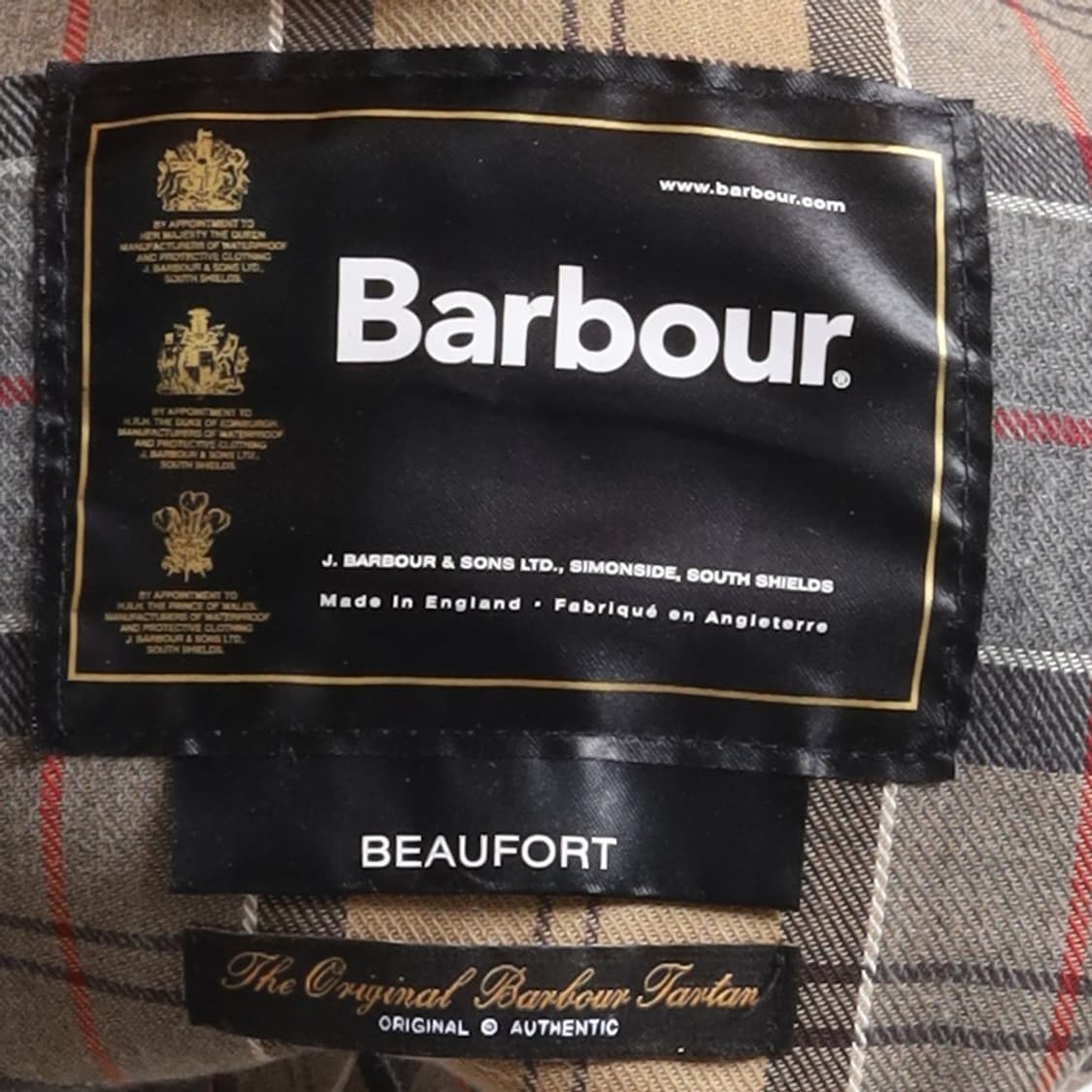 바버 Barbour Beaufort Waxed Jacket 
 상품이미지8