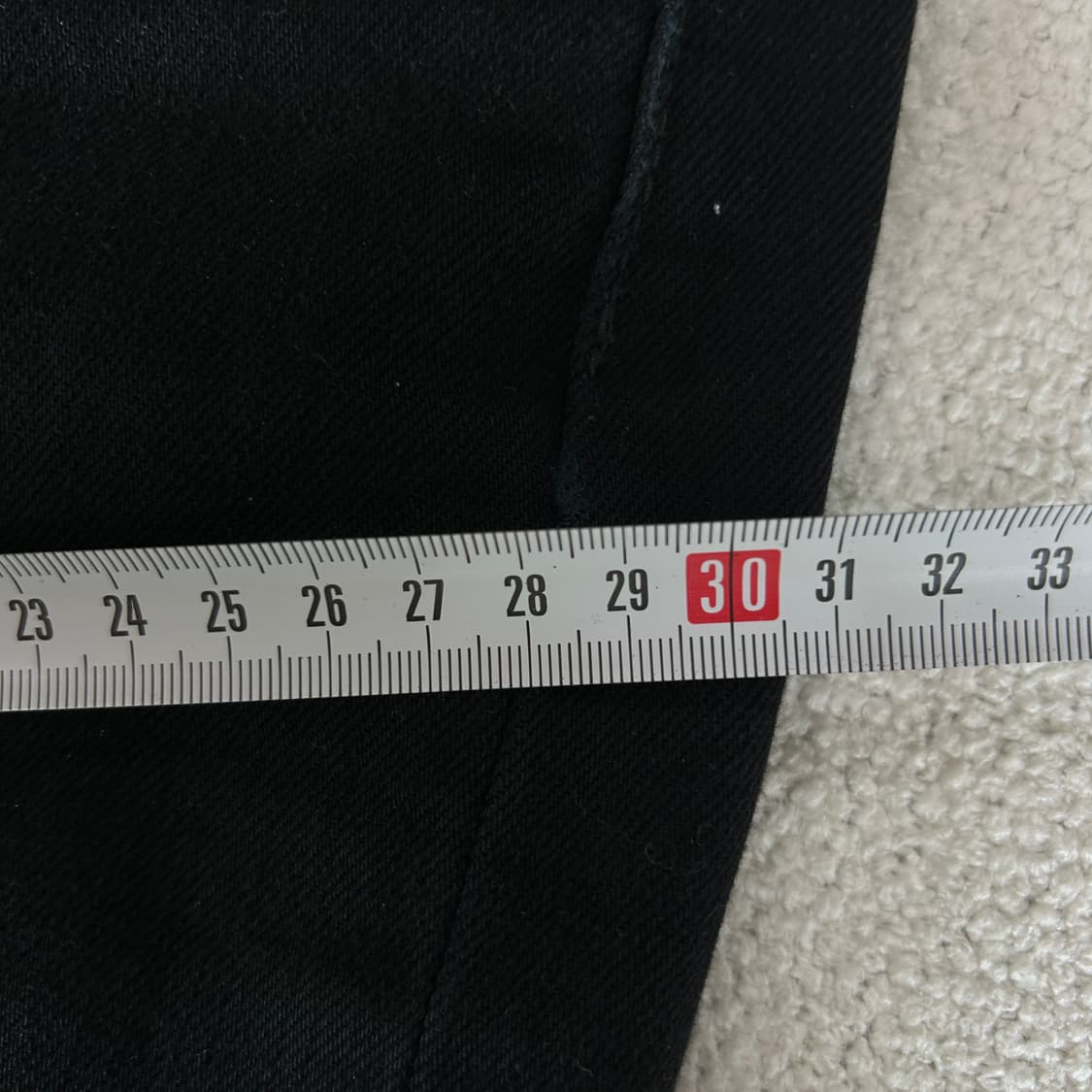 리바이스 흑청 데님팬츠 37 상품이미지7