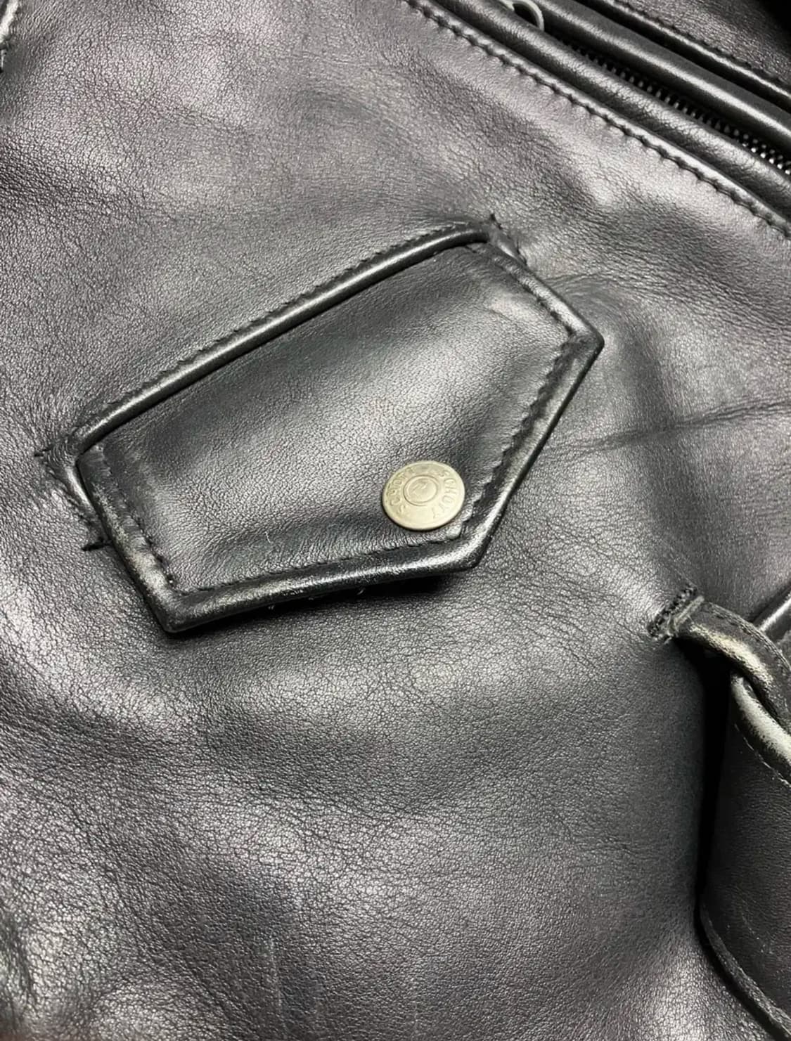 쇼트 schott perfecto 618 더블 라이더 자켓 상품이미지3