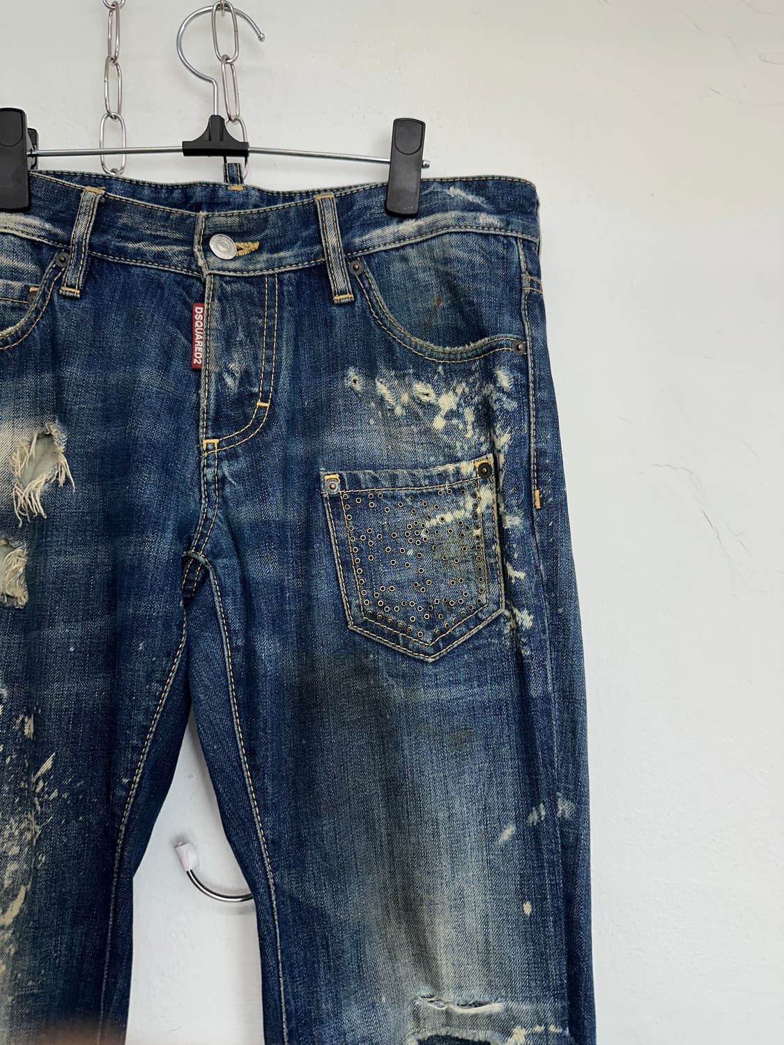 Dsquared2 15ss Distressed Slim Jeans 상품이미지7