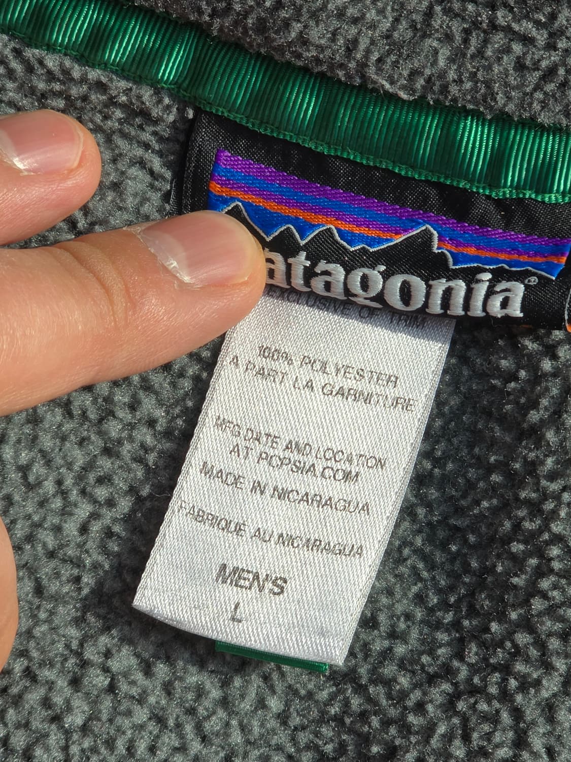 파타고니아 신칠라 스냅티 니켈레드 L 헤비웨이트 상품이미지3