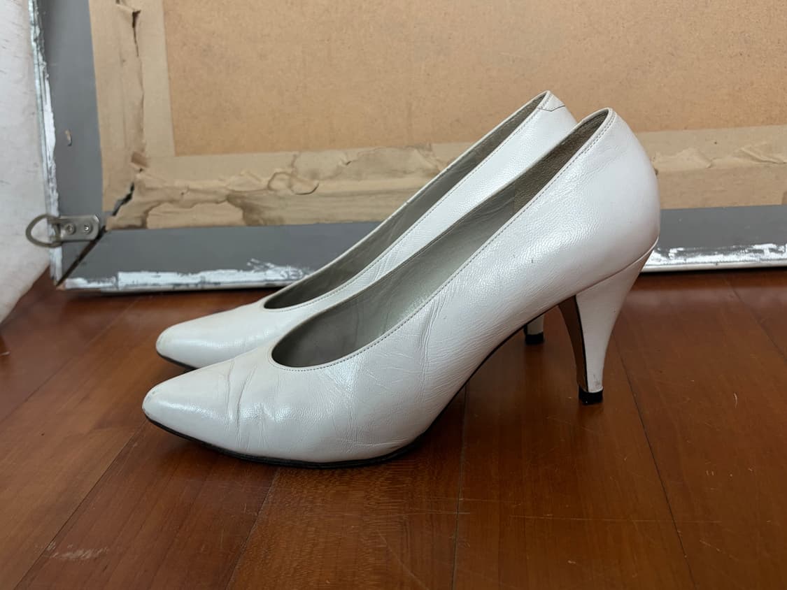 ginza kanematsu leather pumps 상품이미지3