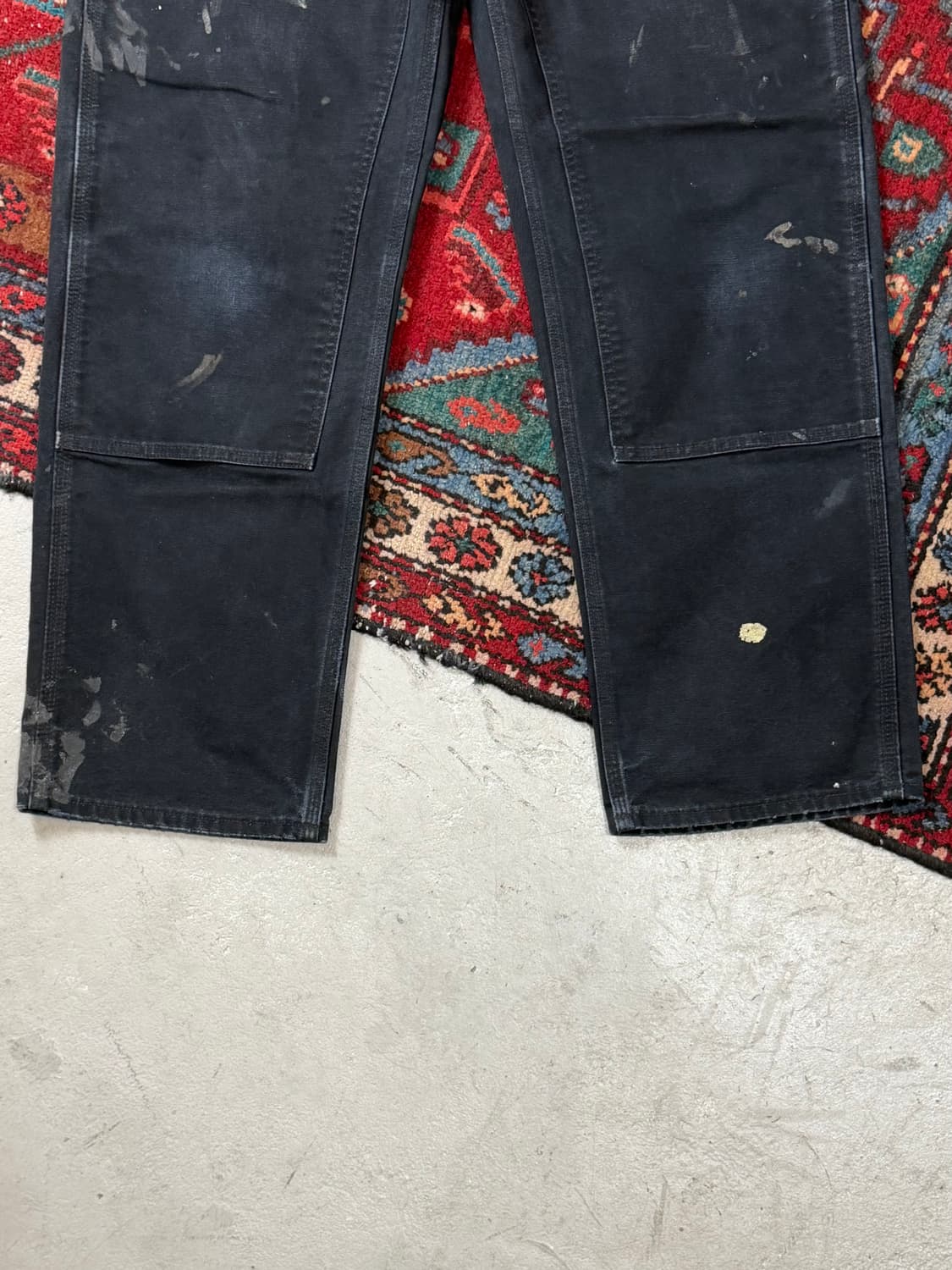 OG USA Made 칼하트 B01 더블니 블랙 칼하트 썩블니 좀비 상품이미지7