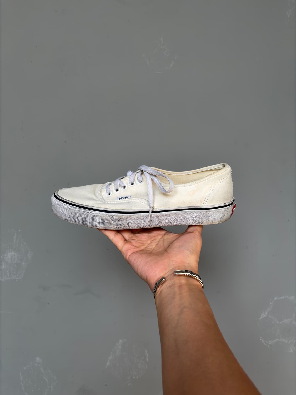 반스 어센틱 스트레스드 더티 화이트 275 상품이미지7