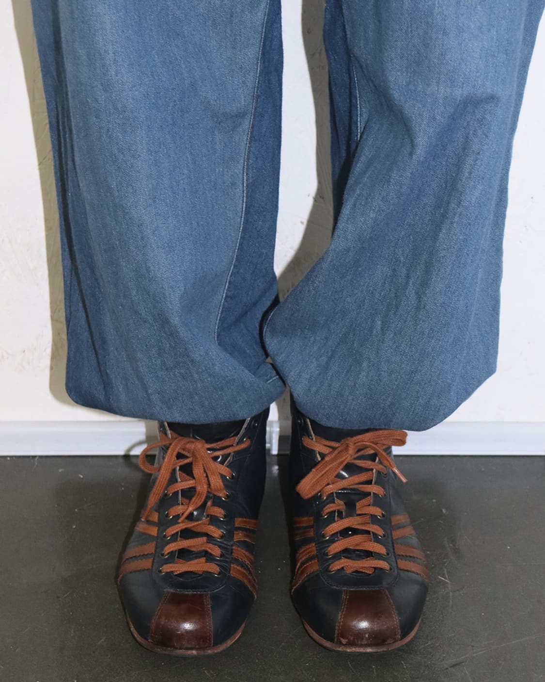 체하 베를린 “더비” 앵클 하이 레더 스니커즈 상품이미지1