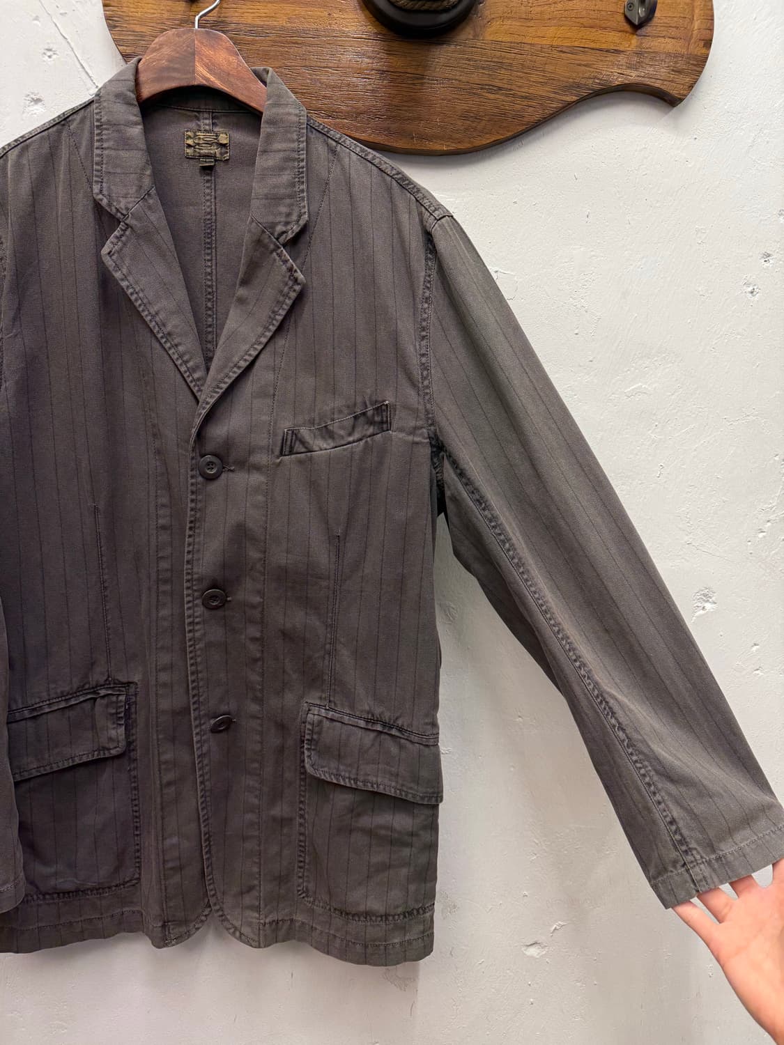 Savigny Herringbone Stripe Work Jacket 상품이미지5