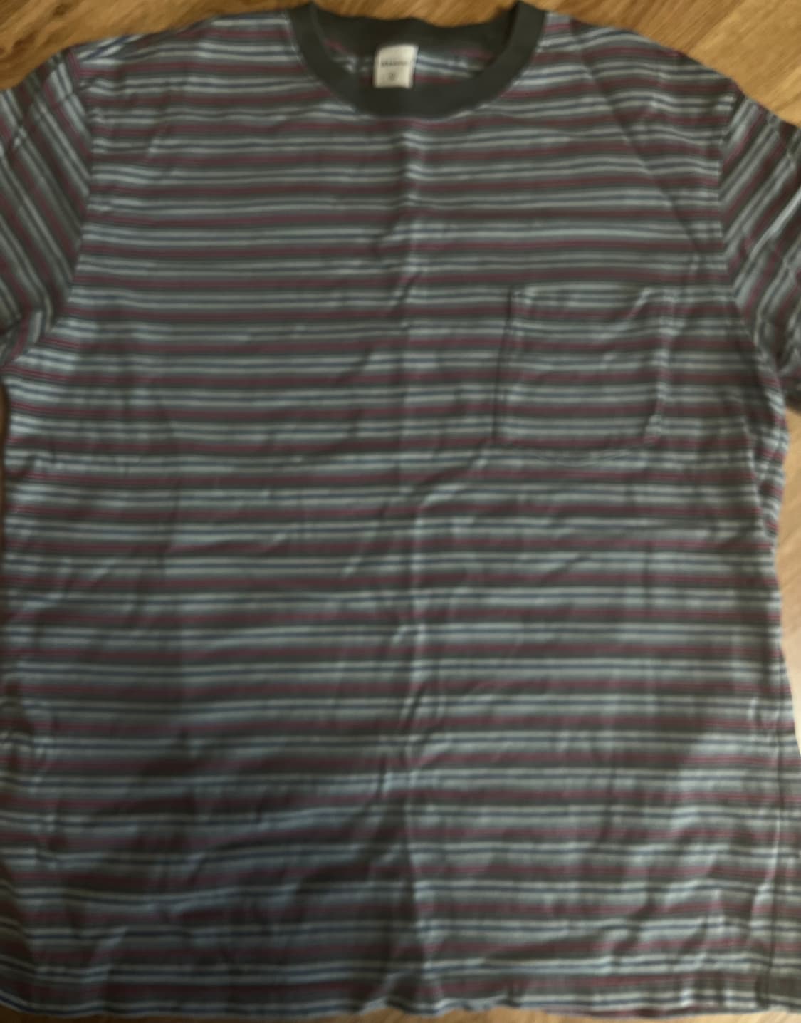 Khakis Border S/S Tee Sage 2size 상품이미지2