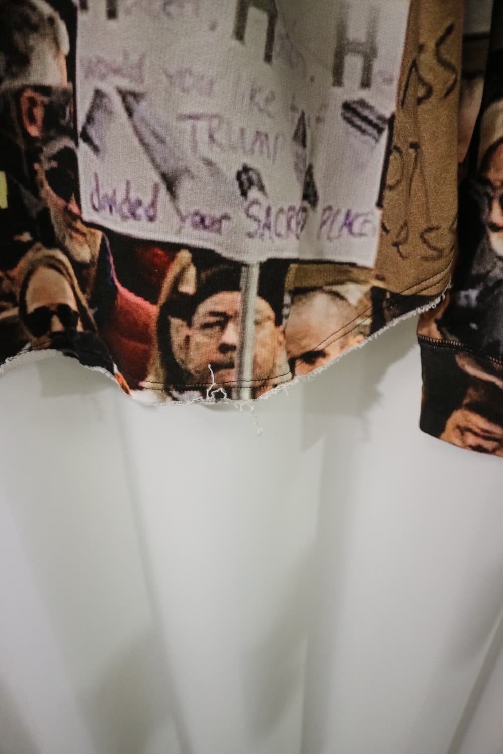 R13 printing hoodie 상품이미지4