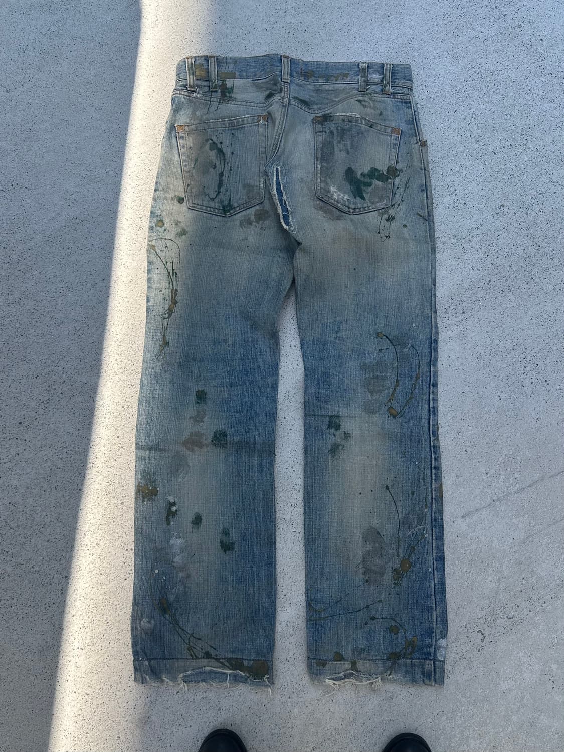 00’s Dolce & Gabbana painted denim 상품이미지6