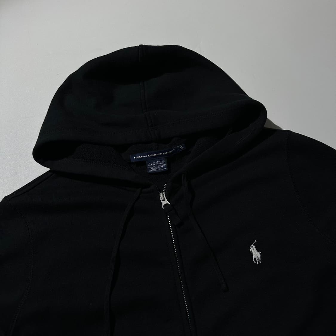 폴로 랄프로렌 후드집업 블랙 상품이미지3