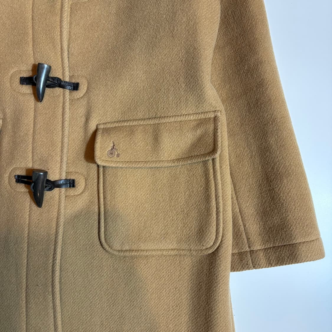 빈폴 베이지 더플 떡볶이 코트 상품이미지2