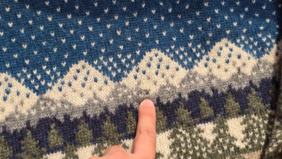PENDLETON 버드아이 니트 Made In USA  상품이미지8