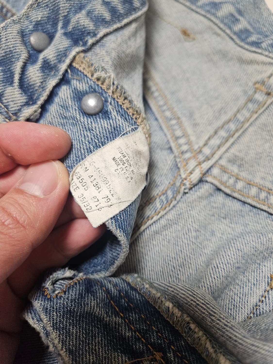 RRL 더블알엘 빈티지 워싱 데님 상품이미지7