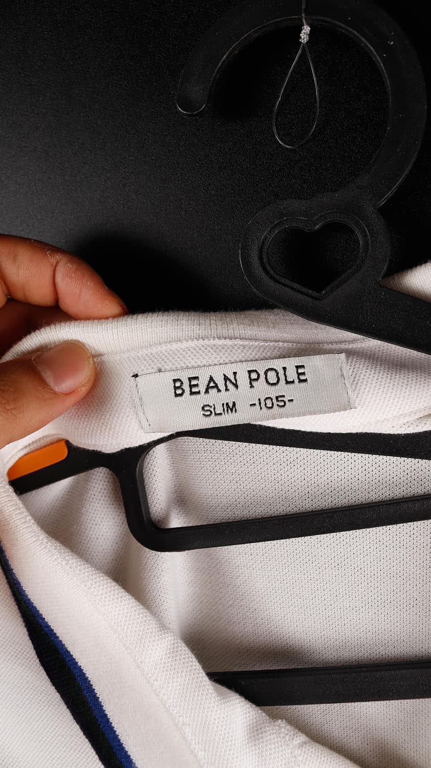 빈폴 흰색 반팔카라티 상품이미지5