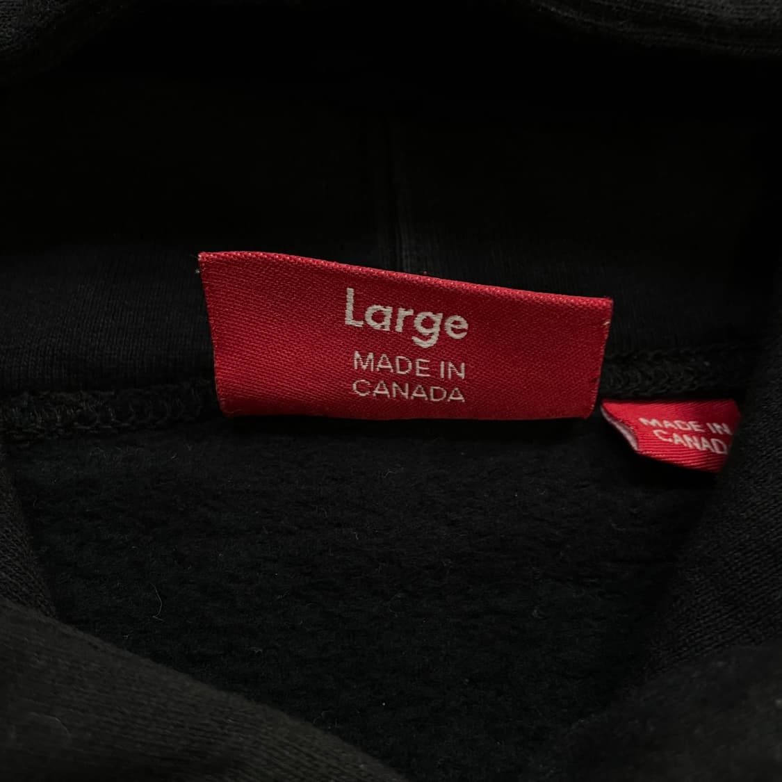 슈프림 Supreme 21ss 돈 케어 후드티 블랙 상품이미지5