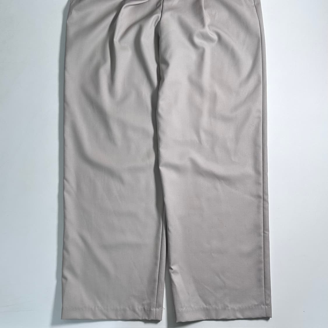 쿠어 울/폴리 투턱 트라우저 상품이미지3