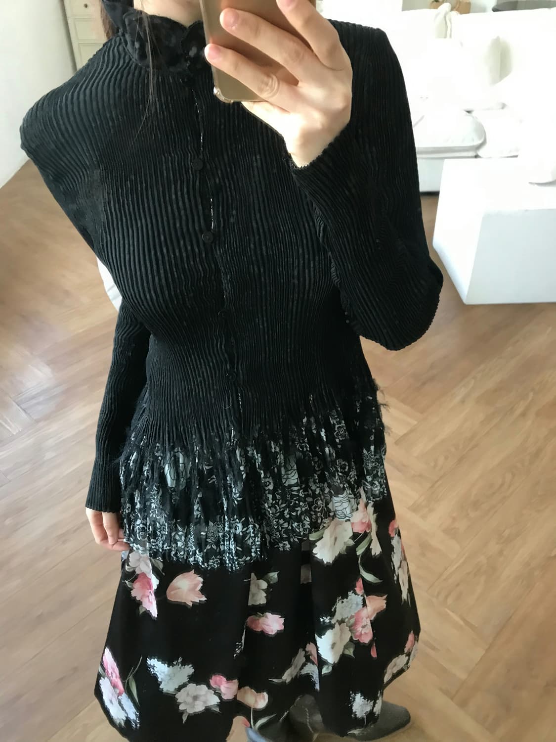 vintage pleats blouse 상품이미지6