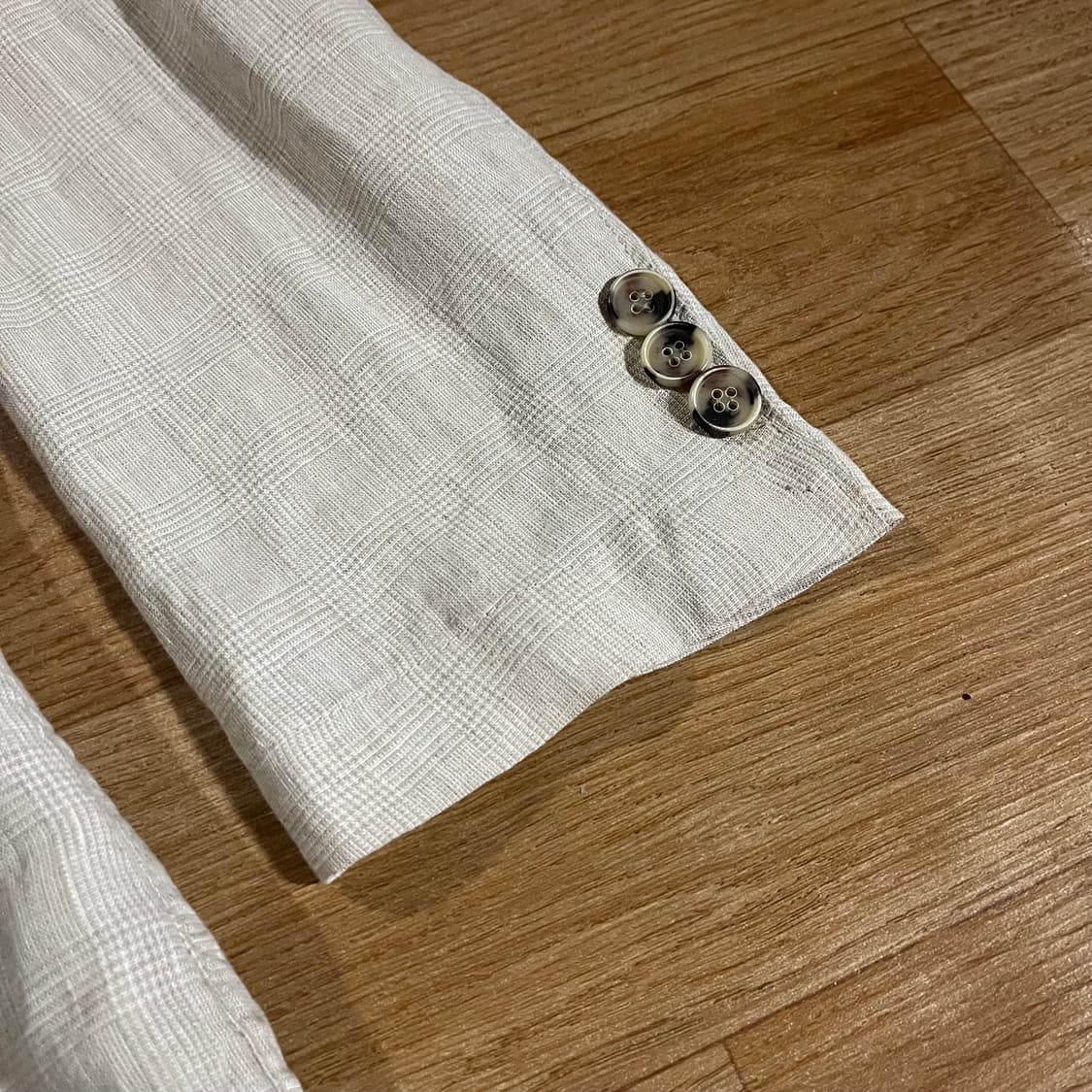 [110] 알마니 꼴레지오니 글렌 린넨자켓 상품이미지4