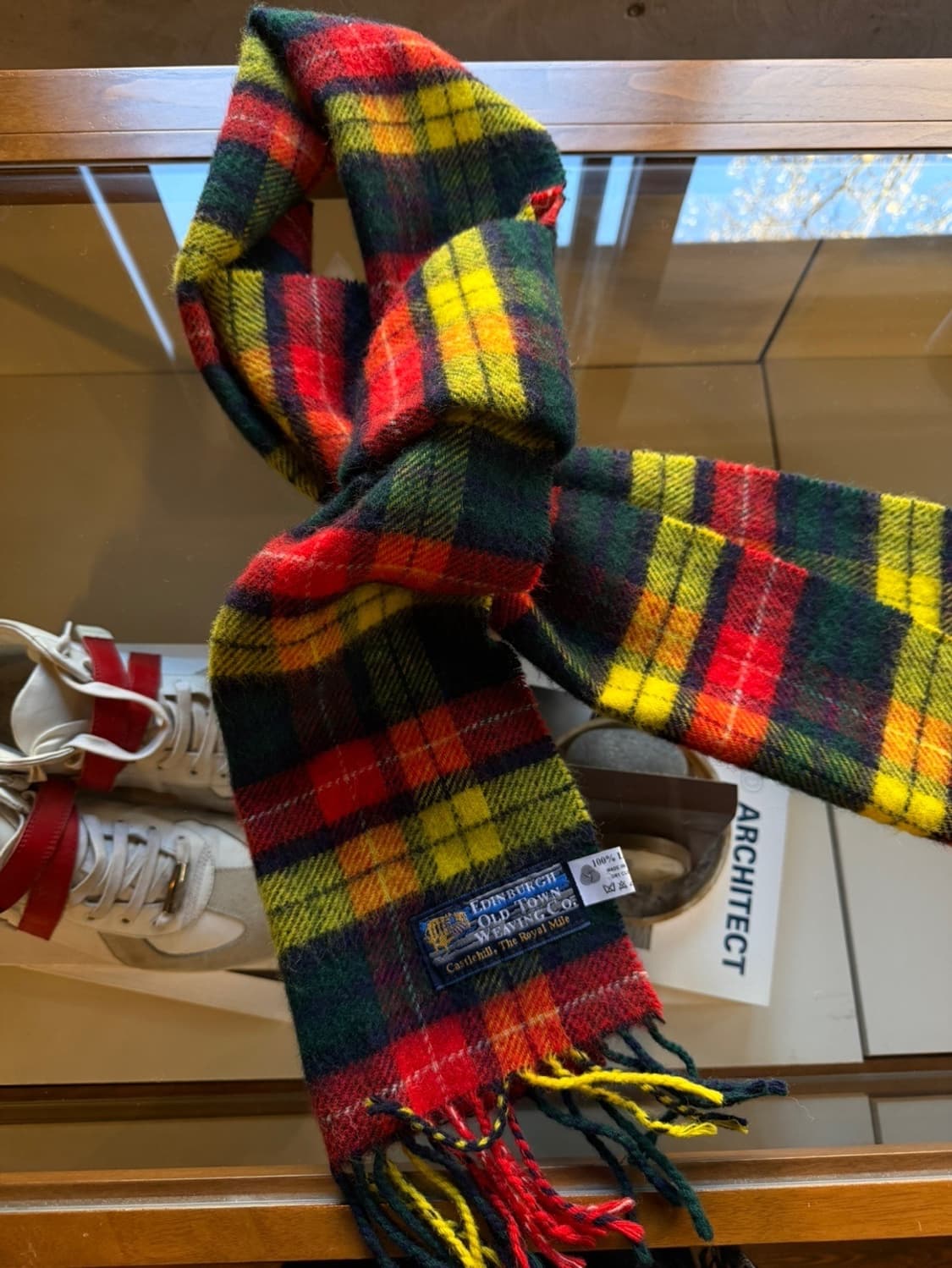 에든버러 램스울 머플러 상품이미지1